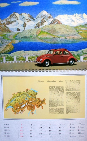 Volkswagen Yearcalendar 1962 (7384)